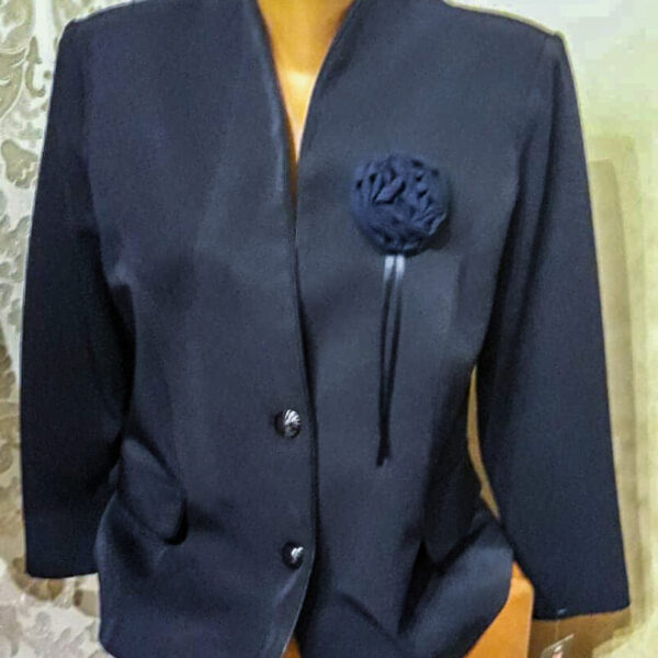 Sacou damă,culoare bleumarin,captusit,marimi:50,52,54,56