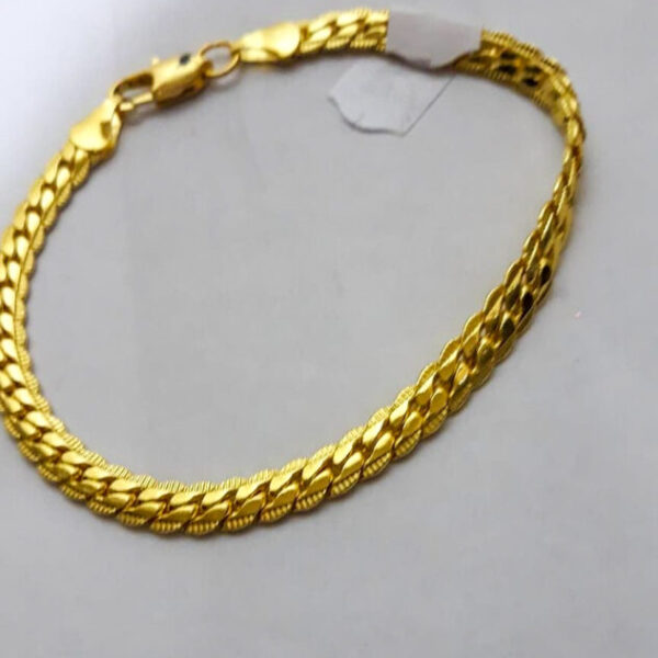 Brățara placate cu aur de 18 k