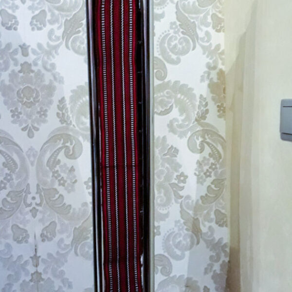 Brau tradițional,damă si bărbați,tesut,pe nuanțe de roșu,lung:1,50m/8cm lat